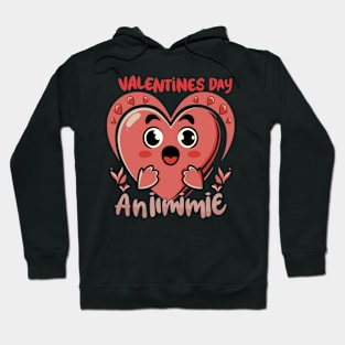 valentines day anime Hoodie